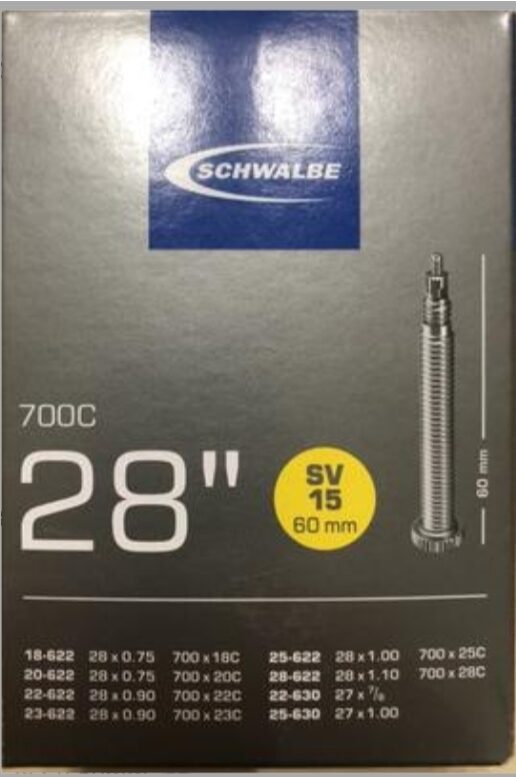 Kamera Schwalbe 700x18-28 SV 60mm.